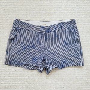 J Crew Seersucker Shorts